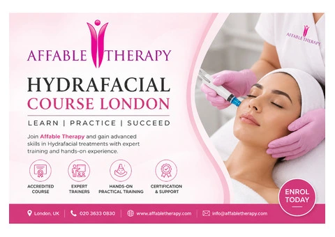 Affable Therapy – Hydrafacial Course London