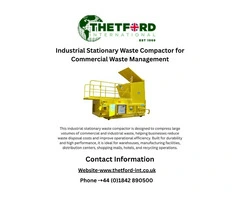 Stationary Waste Compactor | Thetford International