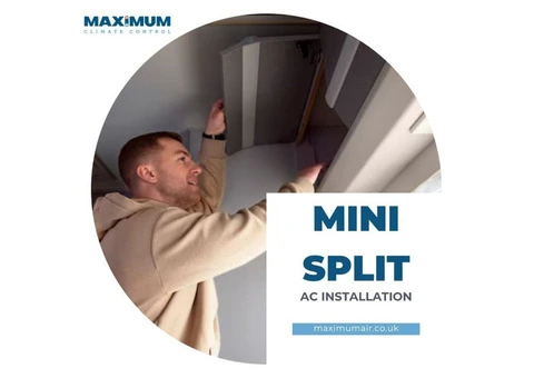 Professional Mini Split AC Installation by Maximum Climate Control
