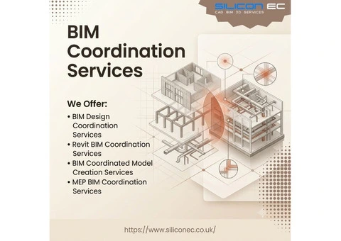 Your Trusted Partner for BIM Coordination Services starting from $15/hr