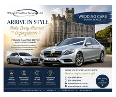 Wedding Cars South Wales – Arrive in Style on Your Special Day