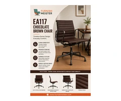 Need a Comfortable Dark Brown Low Back Office Chair?