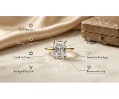 The Luxury Appeal of an Old Mine Cut Diamond for Every Bride