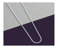 Fine silver chains