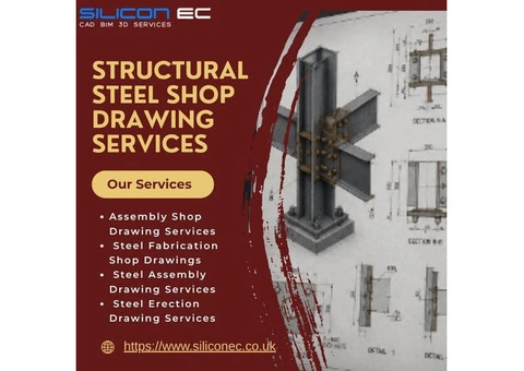 Cost-Effective Steel Shop Drawing Services From Just $15/hr