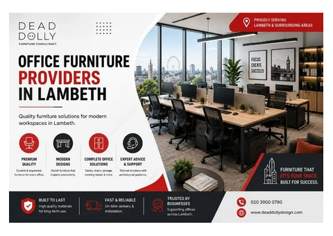 Quality Office Furniture Providers in Lambeth
