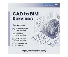 Upgrade Your Designs with Expert CAD to BIM Services in the UK.