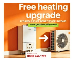 FREE GAS BOILER GRANTS