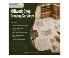 Premium Interior Millwork Shop Drawing Services in the UK from $15/hr