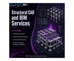 Professional Structural CAD and BIM Services Across the UK from $15/hr