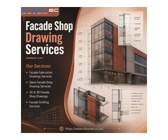 Best Facade Shop Drawing Services in the UK for Accurate Project Execution