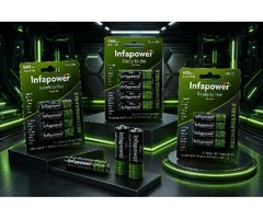 Reliable Rechargeable Batteries from Infapower – Built for Everyday Use