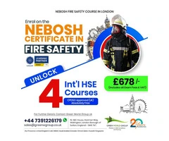 NEBOSH Fire Safety Certificate in London | Green World Group UK