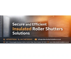 Insulated Roller Shutters by Roller Shutter Installers
