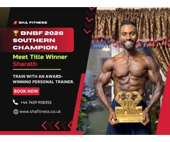 BNBF 2026 Southern Champion | Award-Winning Personal Trainer in Chigwell