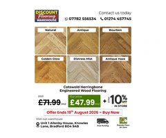 Cotswold Herringbone Engineered Wood Flooring