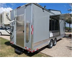 24ft Equipped Kitchen Food Trailer – Pizza and Wings For Sale .