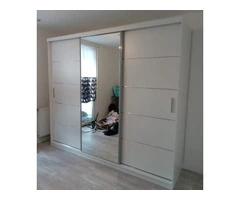Brand New Lyon Sliding Mirror Wardrobe in All Sizes (Fast Delivery + COD)