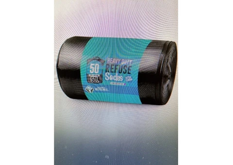 Bin Bags refuse sacks bag 50 rolls