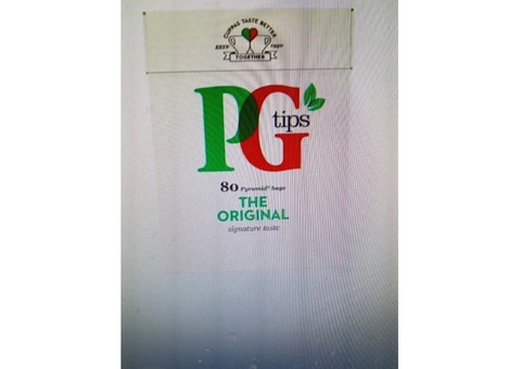 tea bags pg tips