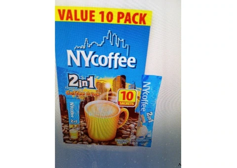 Coffee 2 in 1 white coffee