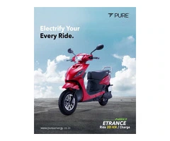 Long Range Electric Scooter for Daily Commute | PURE EV