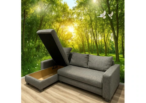 Berlin Sofa Bed! Brand New Berlin Sofabed With Ottoman For Sale,Next Day Delivery - 4/4