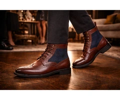 Mens Brogue Boots – Stylish Men’s Boots for Sale UK