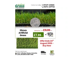 Upgrade Your Garden with Premium 35mm Artificial Grass!