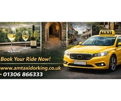 Book 6 Seater Taxi in Dorking for Comfortable Group Travel