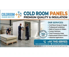 Cold Room Panels Premium Quality And Insulation