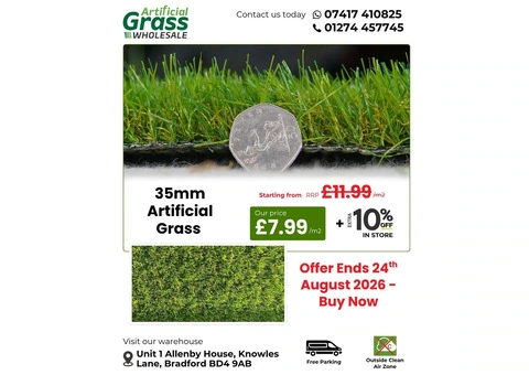 35mm Artificial Grass Available in Bradford
