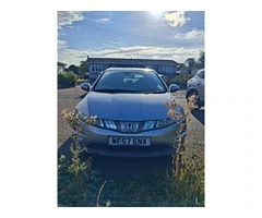 Honda Civic S type 2007 plate