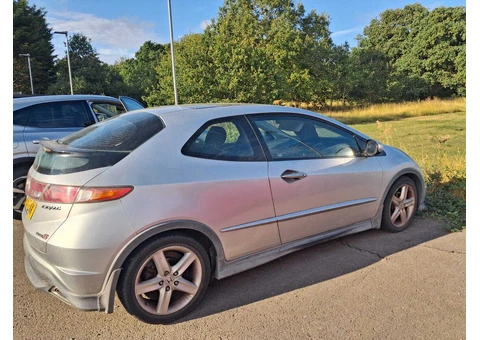 Honda Civic S type 2007 plate - 3/4