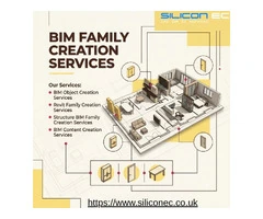 Tailored BIM Family Creation Services for Engineering Projects in the UK.