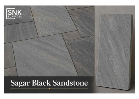Best Sagar Black Sandstone Supplier for UK Projects