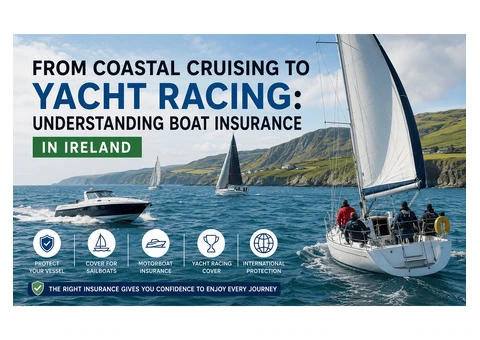 From Coastal Cruising to Yacht Racing: Understanding Boat Insurance in Ireland