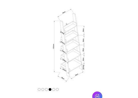 Furniture set from NEXT - Ladder shelf, chest of drawers, side tables TV Stand - 4/9