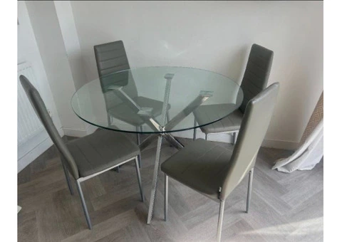 Dinning Table and chairs - 1/3
