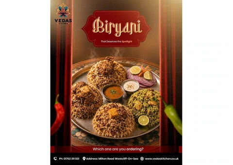Indian restaurant in Southend on Sea - Vedas Kitchen - 1/3