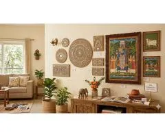 Shop Artisan Created Limpan Pichwai Wall Pieces for Traditional Interiors