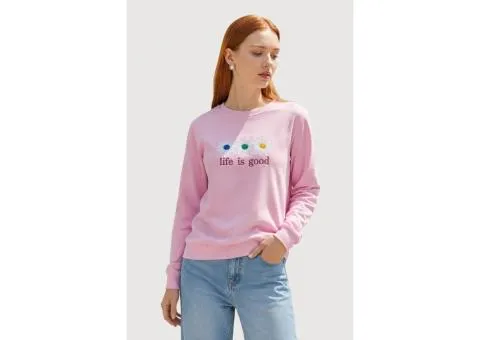 Custom Embroidered Unisex Sweatshirt | Sweatshirt for Men and Women | Sweatshirt for Unisex
