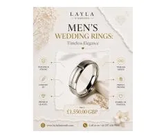 Men's Wedding Rings: Timeless Elegance | Layla Diamonds