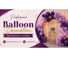 Professional Balloon Decoration Services in London