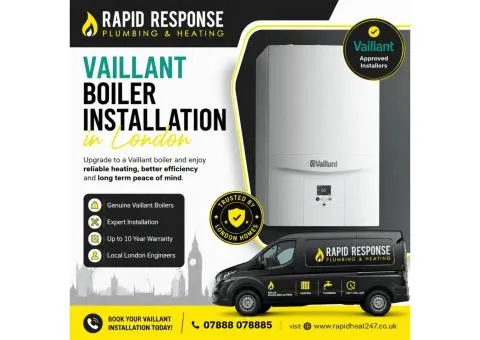 Vaillant Boiler Installation in Hackney