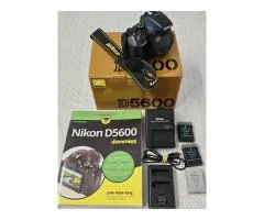 Nikon D5600 Body - Mint (3k Shutter Count) + Box & 3 Batteries