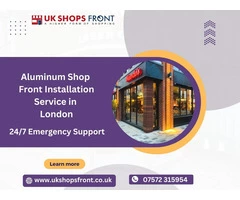 Shop Front Glass Service in London