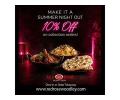 Get 10% Off Indian Takeaway Collection Orders in Woodley
