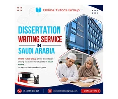 dissertation writing service in Saudi Arabia