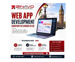 Web App Development Company in London, UK | Zinavo
